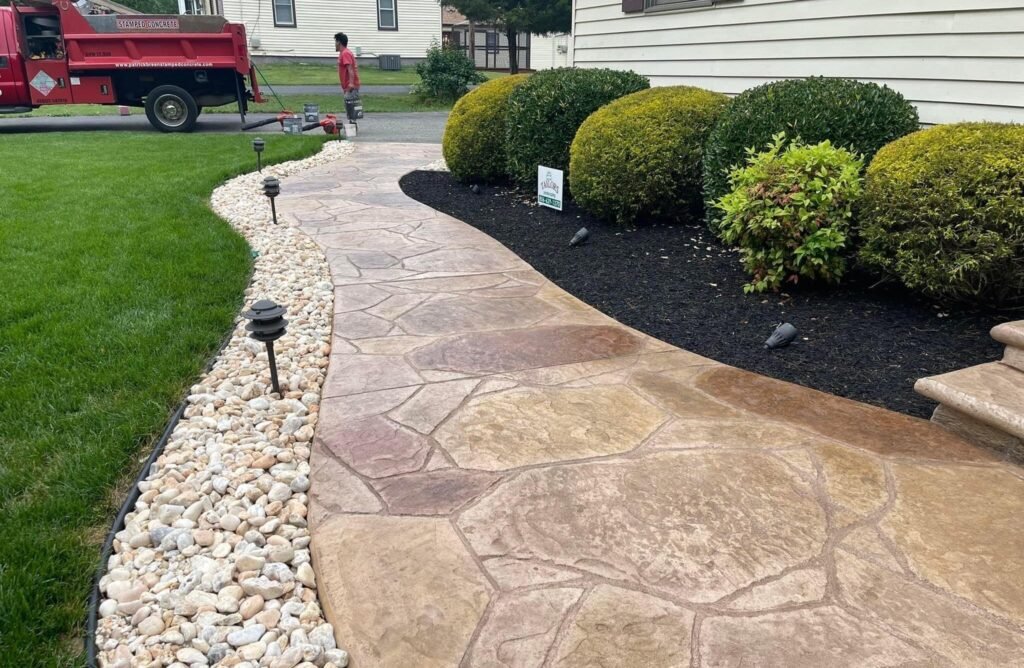 stamped-concrete