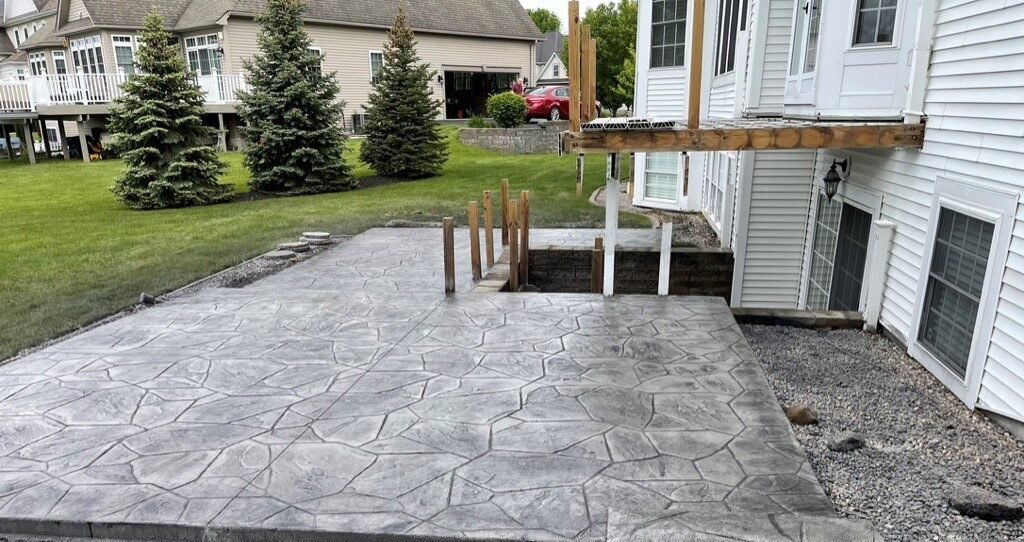 stamped-concrete